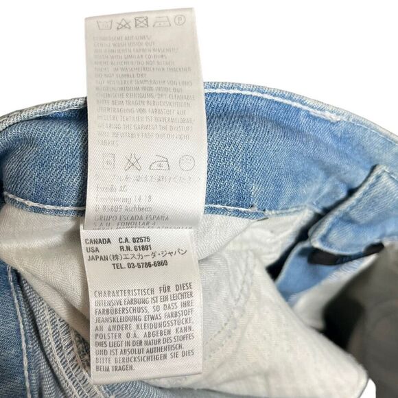 ESCADA Sports Tina Cropped Skinny Denim Jeans Cotton Size Euro 38 US Size 8 - Picture 8 of 14